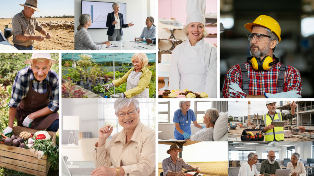 Mature-aged Job seekers. Mature-aged workers.
